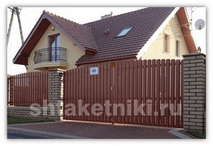 Штакетник для забора под дерево в Абакане